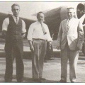 Elmer Woodward and  a few Hamilton Standard  workers in the 1937